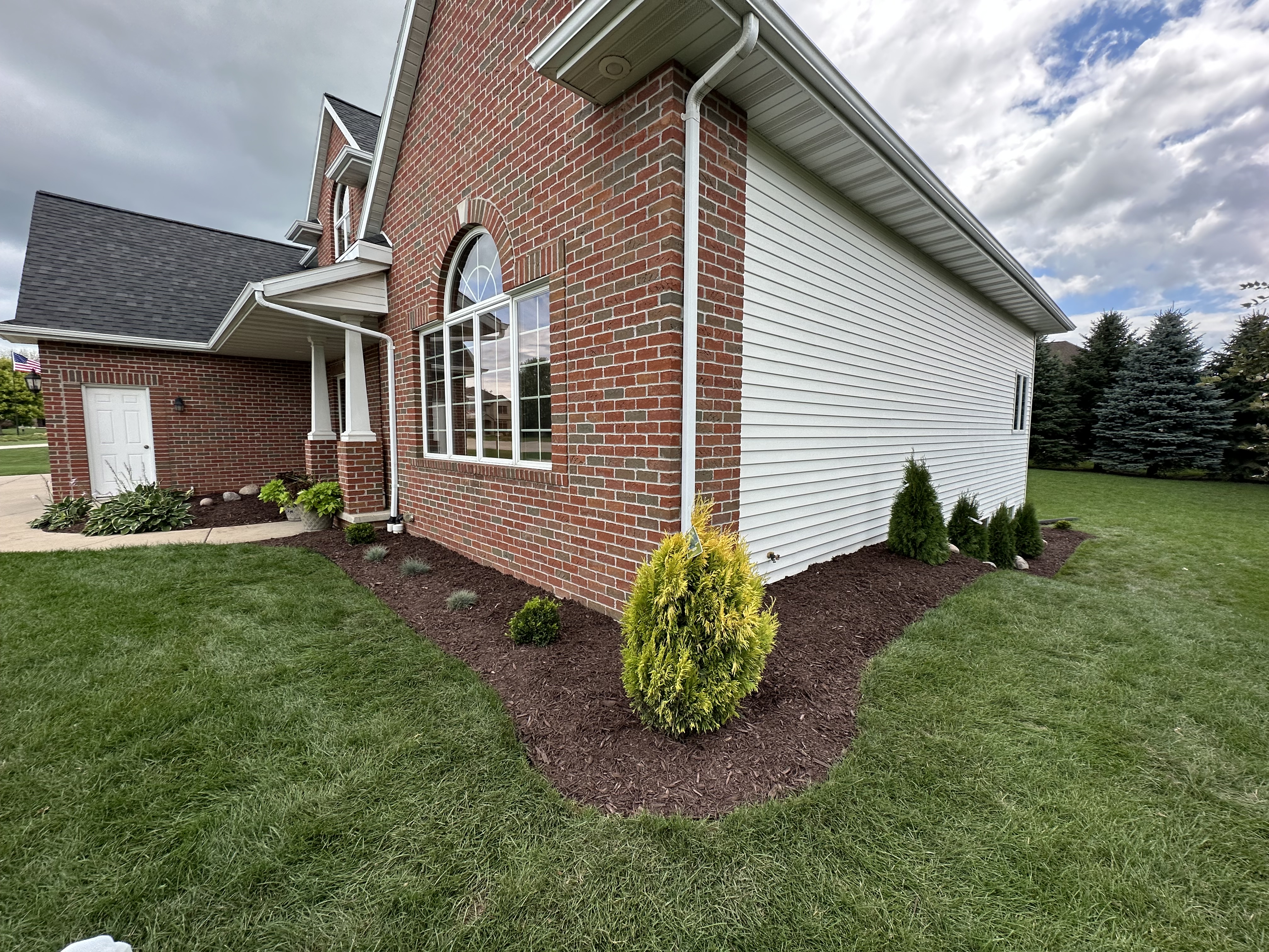 Outdoor living space installed by Precision Property Works